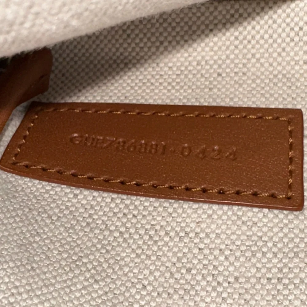 Saint Laurent NWT Gaby mini camera bag beige canvas tan leather Box dustbag COA - Picture 14 of 14
